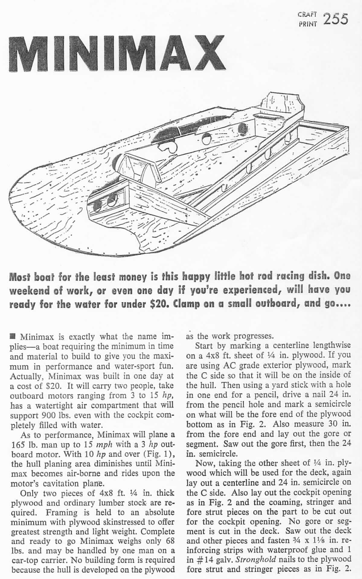 www.svensons.com - Free Boat Plans From "Science and Mechanics 