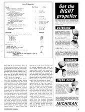 Fast Hydroplane for Small Motors: sheet 5 of 5