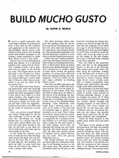 Mucho Gusto: sheet 1 of 9